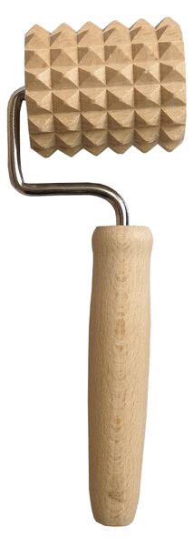 AMADEA Dřevěný masážní váleček 18 cm