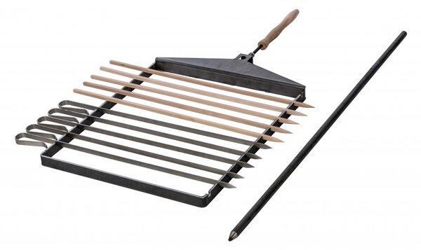 Gril na šašlik, špízy a ryby - 60 cm