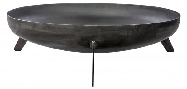 Přenosné ohniště Ø 100 cm kovové P - surové