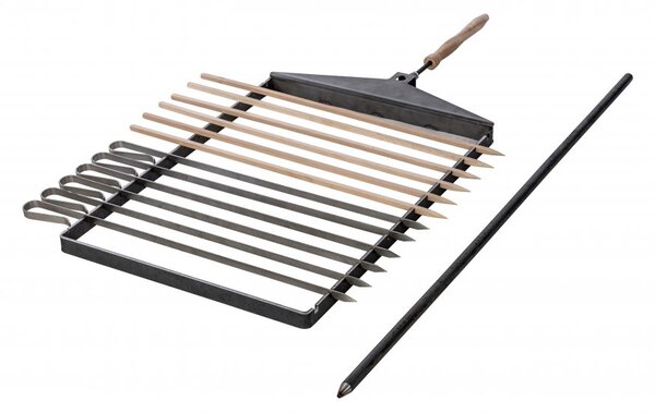 Gril na šašlik, špízy a ryby - 70 cm