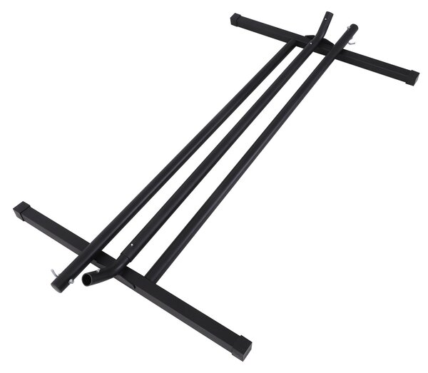 Houpací stojan Outsunny pro houpací sítě s háčky, kovový, 360 x 92 x 112 cm, do 120 kg | Aosom