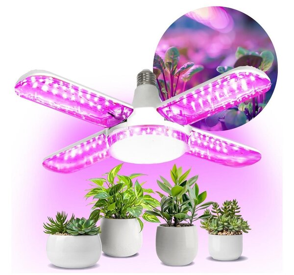 LED Žárovka pro růst rostlin PLANTY E27/40W/230V 1200K