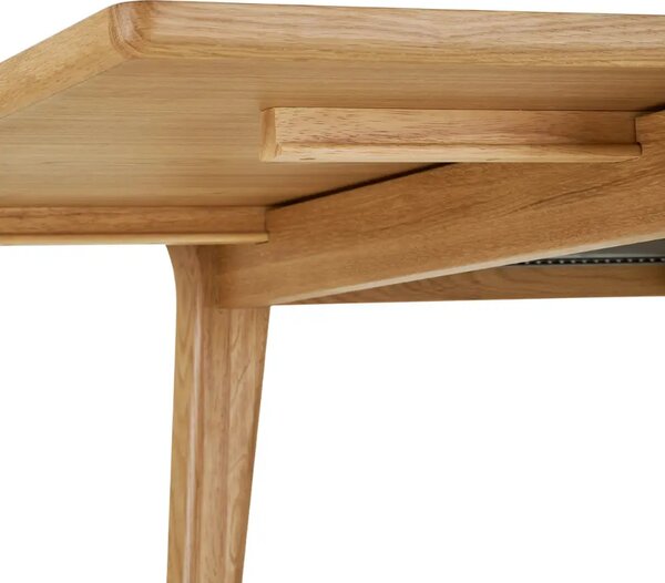 Nordic Living Dubový rozkládací jídelní stůl Darvin 240/340 x 100 cm