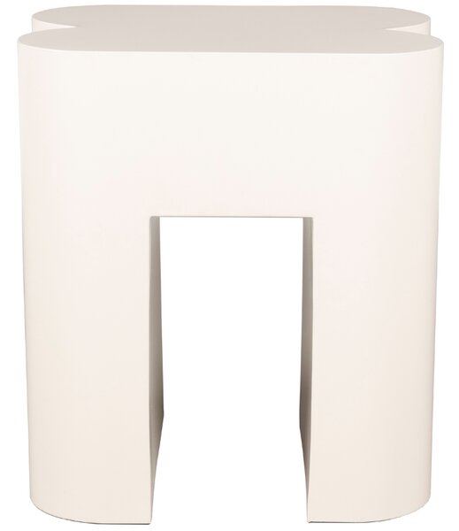 Béžová kovová stolička ZUIVER SHAPE 40 cm