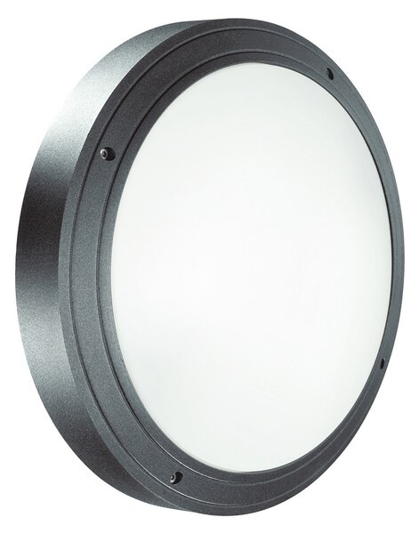 Cristher Daira LED přisazené svítidlo bez mřížky antracitové E27380mm