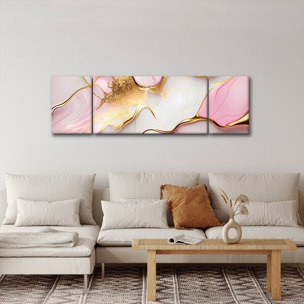 Obraz - Mramorový design (170x50 cm)
