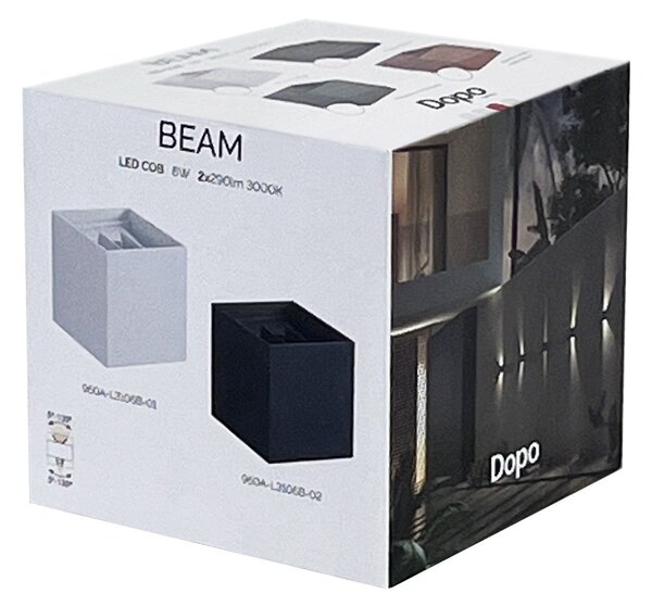 Dopo Beam up/down LED přisazené svítidlo bílé