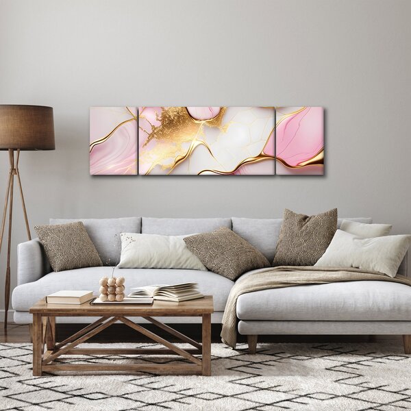 Obraz - Mramorový design (170x50 cm)