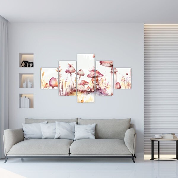 Obraz - Růžová víla (125x70 cm)