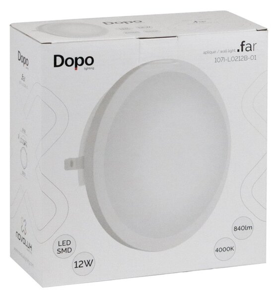 Dopo Far Round LED přisazené svítidlo bílé