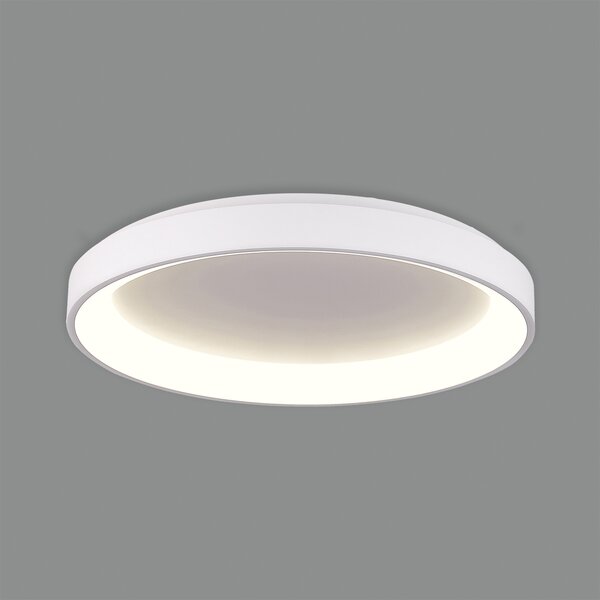 ACB Iluminacion Stropní LED svítidlo GRACE, ⌀ 58 cm, 50W, CRI90 Barva: Černá, Teplota světla: 4000K - denní bílá, Stmívání, řízení: ON/OFF (bez stmívání)