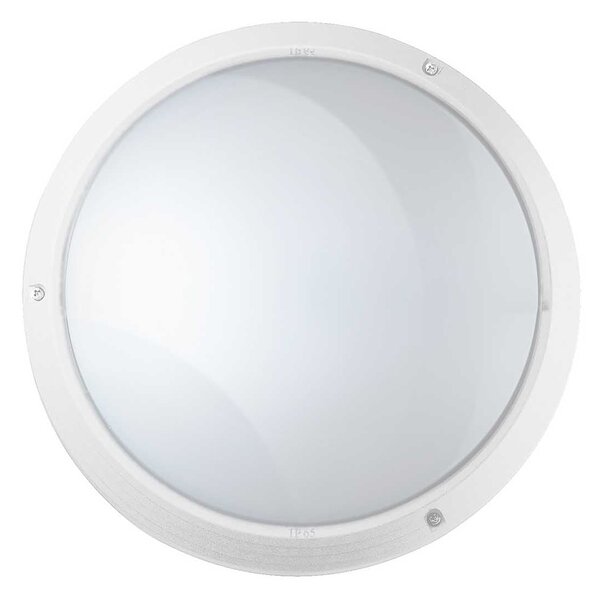 Cristher Plaff round E27 přisazené svítidlo bílé