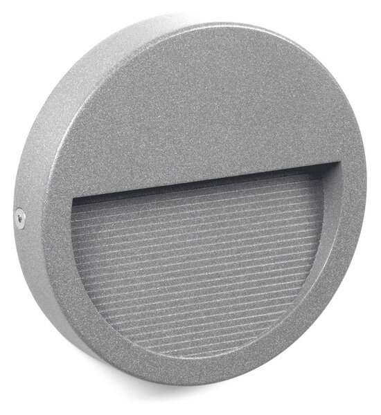 Cristher Slim Bracket 580D LED přisazené svítidlo šedé 3000K