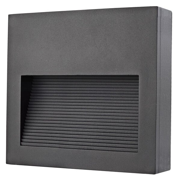 Cristher Slim square surf LED přisazené svítidlo antracitové 3000K