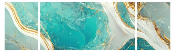 Obraz - Mramorový design II. (170x50 cm)