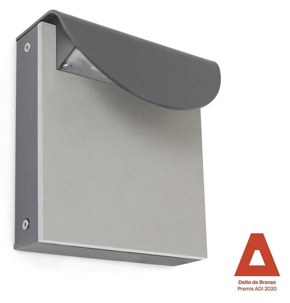 Cristher Dion wall satin LED přisazené svítidlo