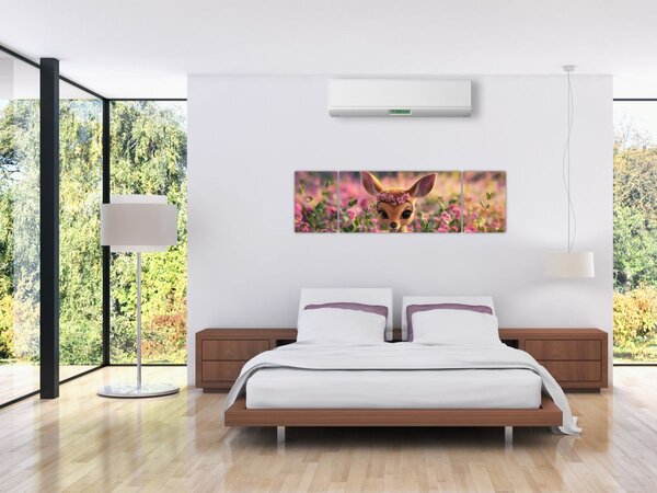 Obraz - Roztomilá srnečka (170x50 cm)