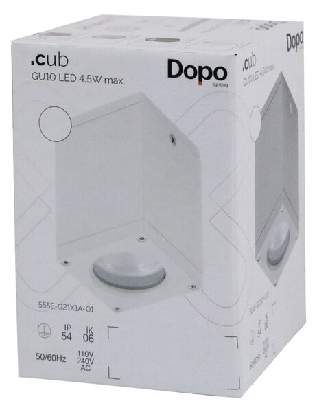 Dopo Cub C GU10 přisazené svítidlo bílé