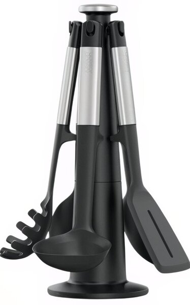 Joseph Joseph Sada silikonových kuchyňských pomůcek se stojanem Elevate Silicone Steel