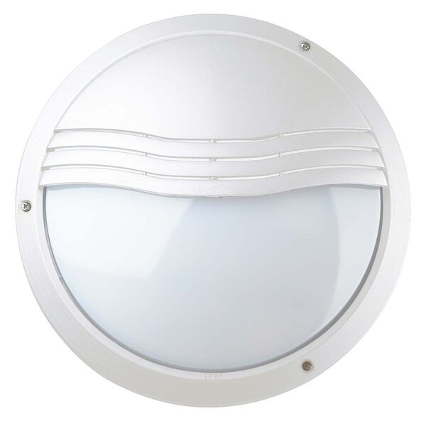 Cristher Plaff round hood E27 přisazené svítidlo bílé