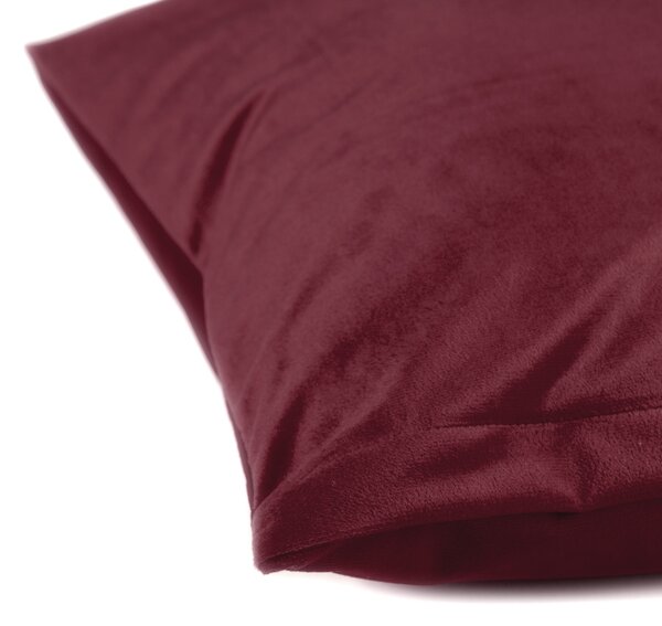 Biante Sametový povlak na polštář Velvet Premium SVP-010 Tmavě vínový 30 x 50 cm