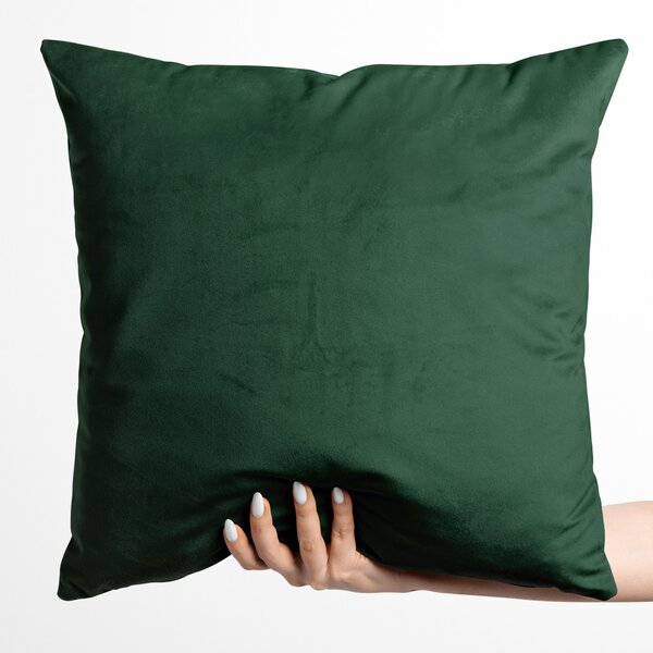 Biante Sametový povlak na polštář Velvet Premium SVP-012 Zelený 30 x 50 cm