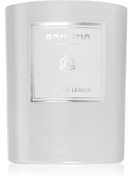 Bahoma London Ash Collection Sicilian Lemon vonná svíčka 220 g