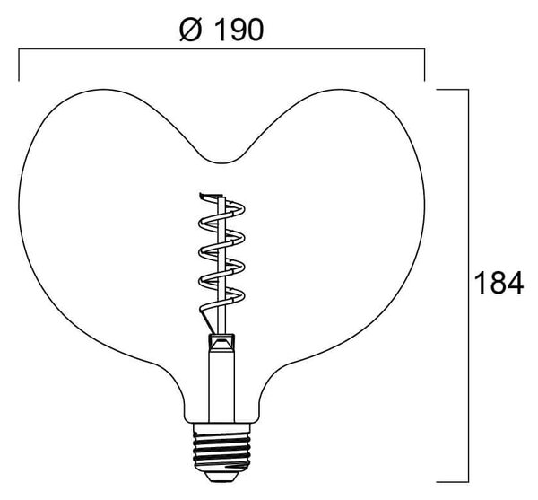 LED žárovka Sylvania Lifestyle E27 2000K 4W stmívatelná