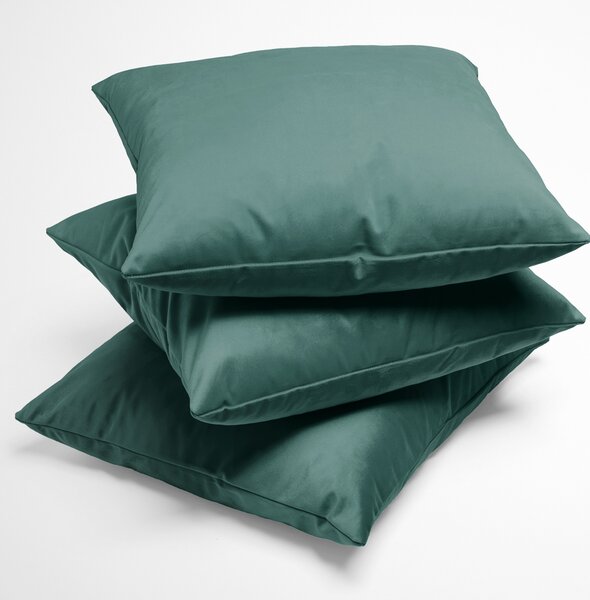 Biante Sametový povlak na polštář Velvet Premium SVP-022 Ledově zelená 30 x 50 cm