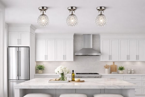 Designové svítidlo stropní L16331, Varianta Stříbrný