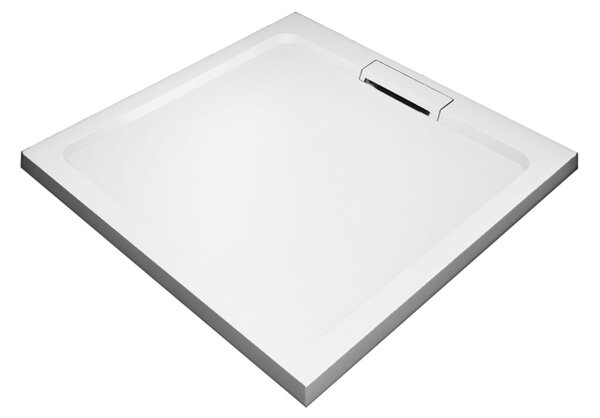 WellMall HARD 80x80x3,5 čtvercová mramorová vanička 8595703844928