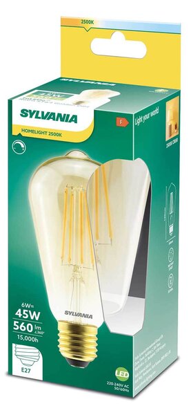 LED žárovka Sylvania RETRO E27 2500K 6W stmívatelná