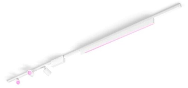 8719514407824 Philips Hue White and Color Ambiance Perifo LED stropní svítidlo bodové - souprava s lištou 44,6W/3x490lm,1x1700lm 2000-6500K+RGB bílé