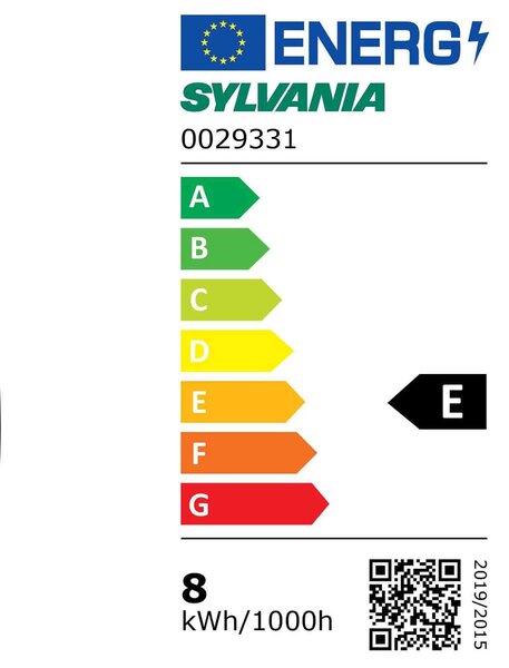 LED žárovka Sylvania RETRO E27 2700K 8W