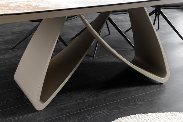 Jídelní stůl INFINITY ONYX 180-220-260 CM keramika rozkládací Nábytek | Jídelní prostory | Jídelní stoly | Rozkládací