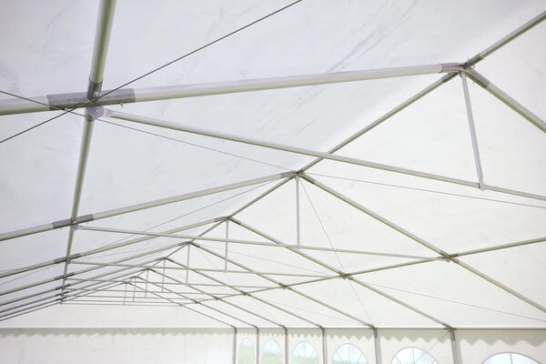 Párty stan 8x12 m Max+ 2,6m - ohnivzdorný barva Bílá