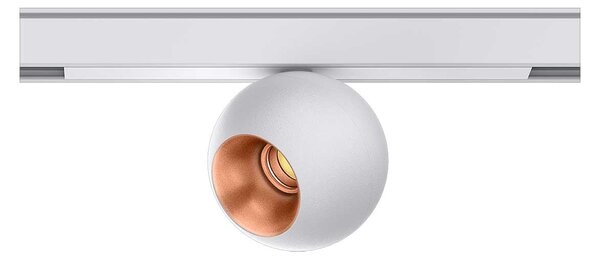 KARIZMA luce Dea Eros XS LED svítidlo pro 48V lištu bílé Přisazenou2700K