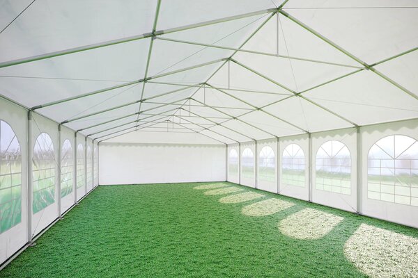 Párty stan 8x12 m Max+ 2,6m - ohnivzdorný barva Bílá