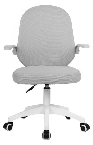 Dětská otočná židle Neoseat JUNI 012 — látka, šedá