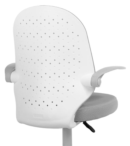 Dětská otočná židle Neoseat JUNI 012 — látka, šedá