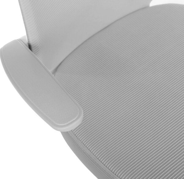 Dětská otočná židle Neoseat JUNI 012 — látka, šedá