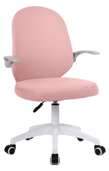 Dětská otočná židle Neoseat JUNI 012 — látka, růžová