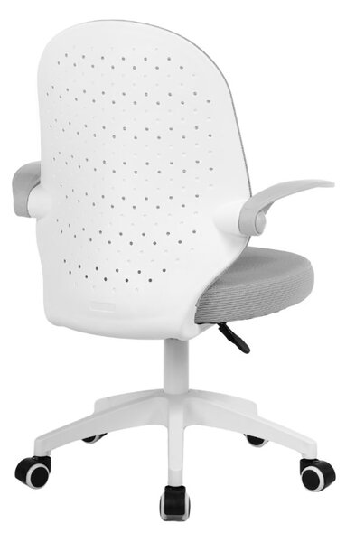 Dětská otočná židle Neoseat JUNI 012 — látka, šedá
