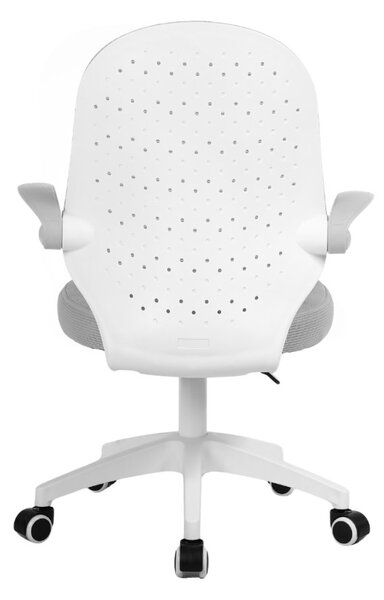 Dětská otočná židle Neoseat JUNI 012 — látka, šedá