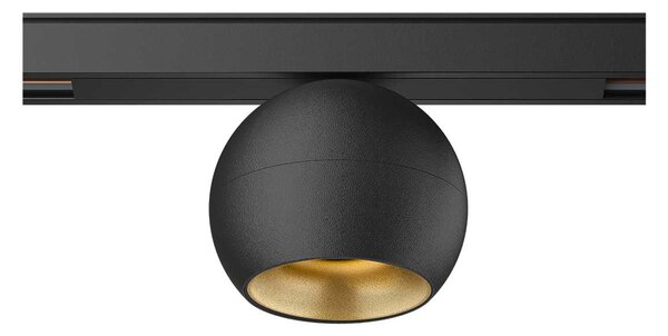 KARIZMA luce Dea Eros S LED svítidlo pro 48V lištu černé Přisazenou2700K