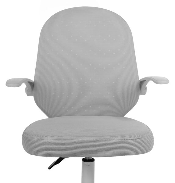 Dětská otočná židle Neoseat JUNI 012 — látka, šedá