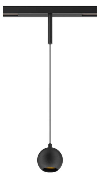 KARIZMA luce Dea Eros XS LED svítidlo pro 48V lištu černé 2700K