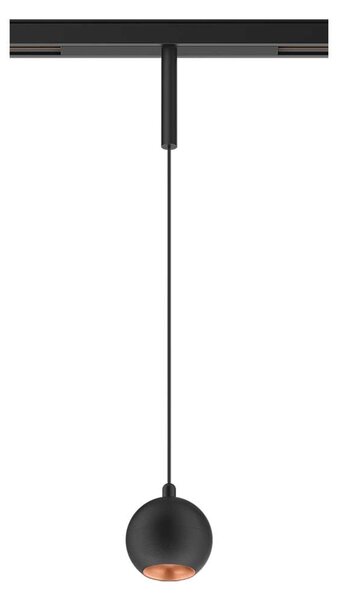 KARIZMA luce Dea Eros XS LED svítidlo pro 48V lištu černé 2700K