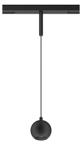KARIZMA luce Dea Eros XS LED svítidlo pro 48V lištu černé 2700K