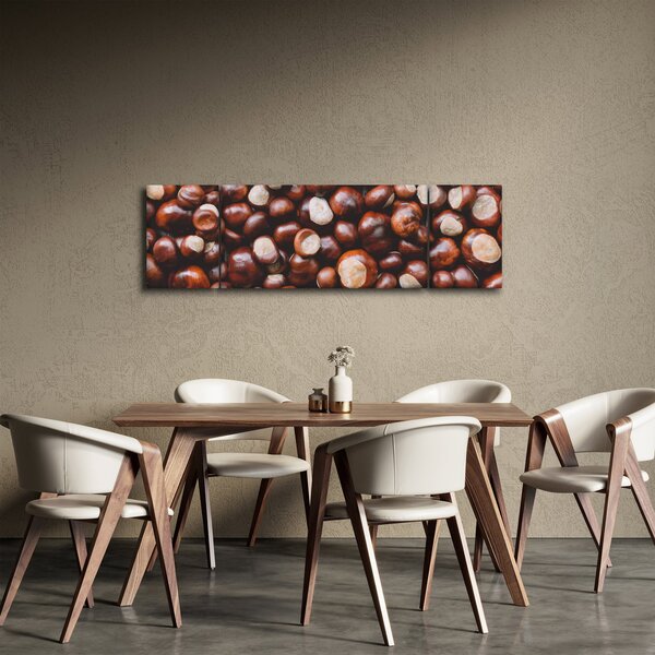 Obraz - Zralé kaštany (170x50 cm)